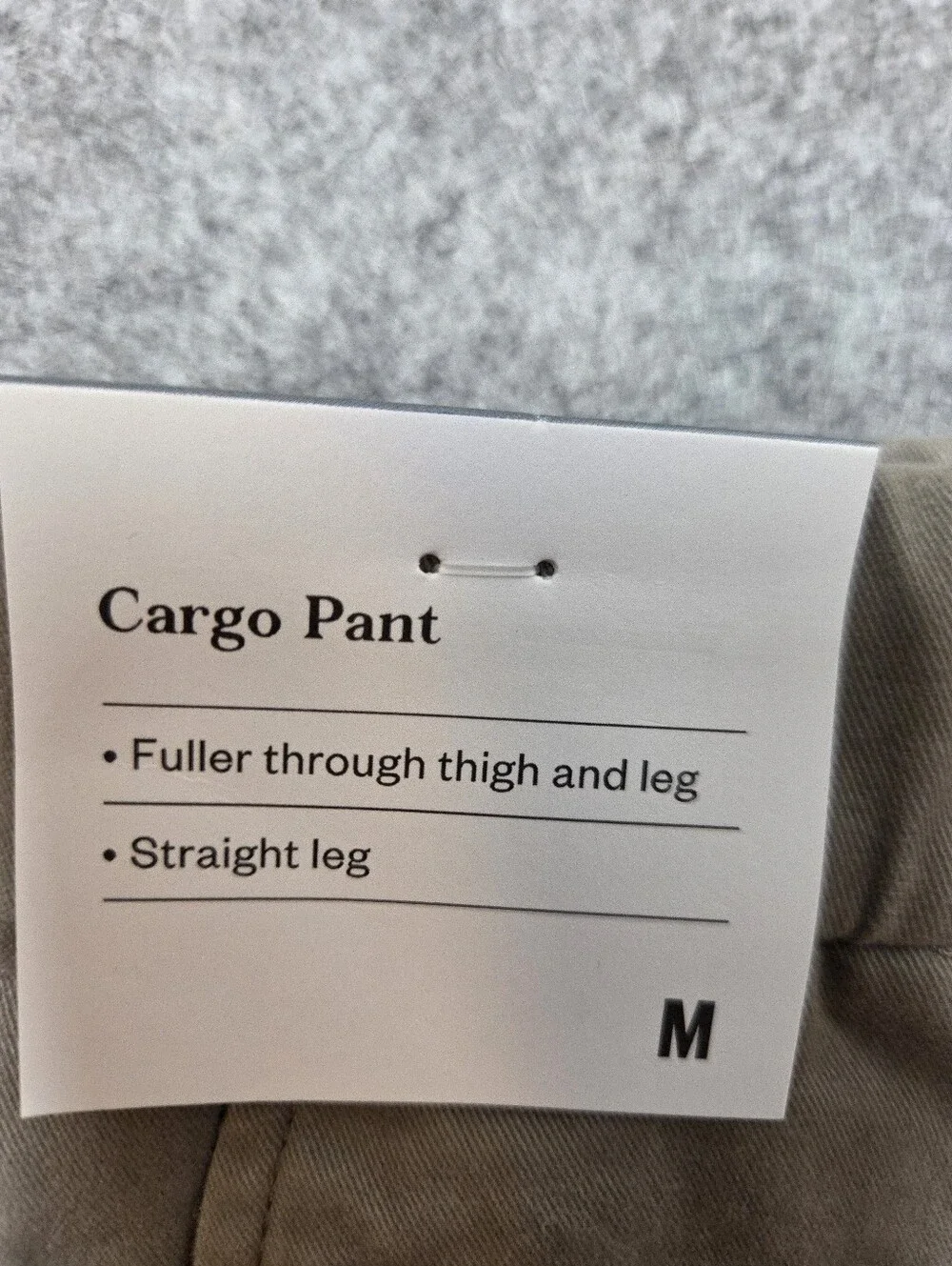 Goodfellow & Co Men's Cargo Pants Vintage Medium Nwt